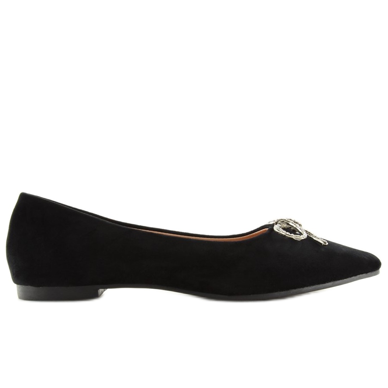 Schwarze Ballerinas LT103P Schwarz