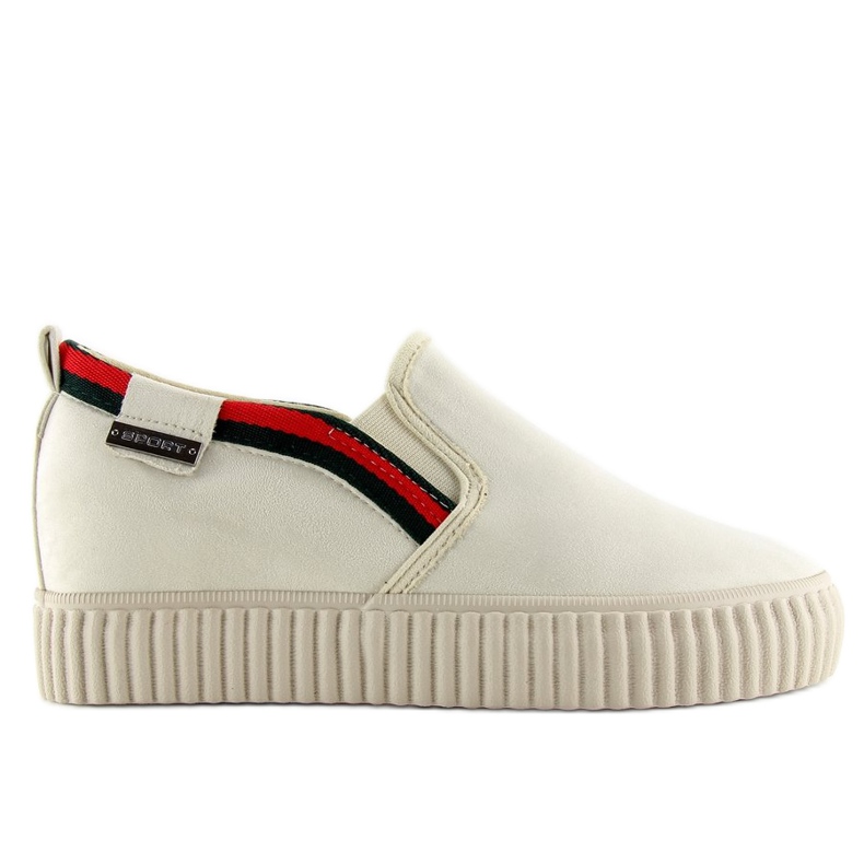 Sneaker Slip-On beige 107-40 Beige