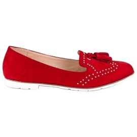 Super Me Red Suede Lords rot