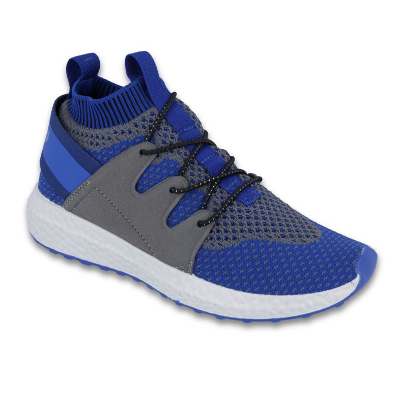 Befado Kinderschuhe bis 23 cm 516Y029 blau grau