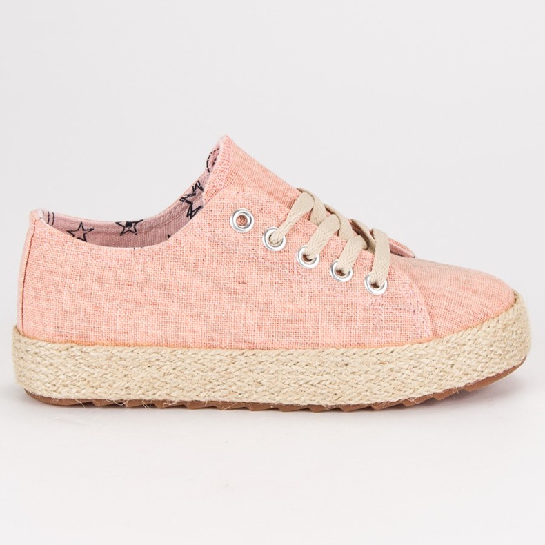 Kylie Kinder Turnschuhe Espadrilles rosa