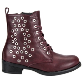 Gebundene Burgunder Arbeiter rot