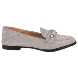 Bestelle Elegante graue Loafer