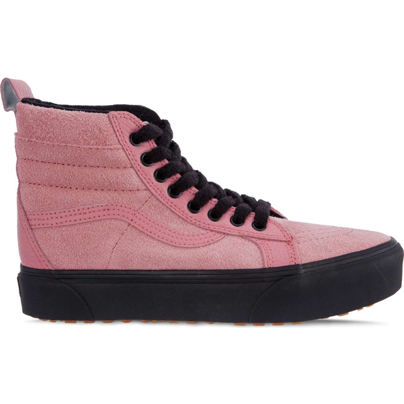 Vans Sk8 Hallo Plattform Mte Uce Desert Rose Schwarz rosa