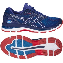 Laufschuhe Asics Gel Nimbus 20 M T801N-400 blau