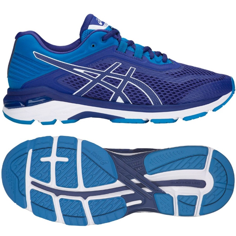 Laufschuhe Asics GT-2000 6 M T806N-400 blau