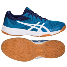 Asics Upcourt 3 M 1071A019-400 Volleyballschuhe blau blau