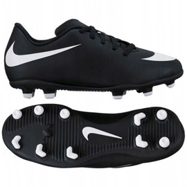 Fußballschuhe Nike Bravata Ii Fg Jr 844442-001 schwarz mehrfarbig