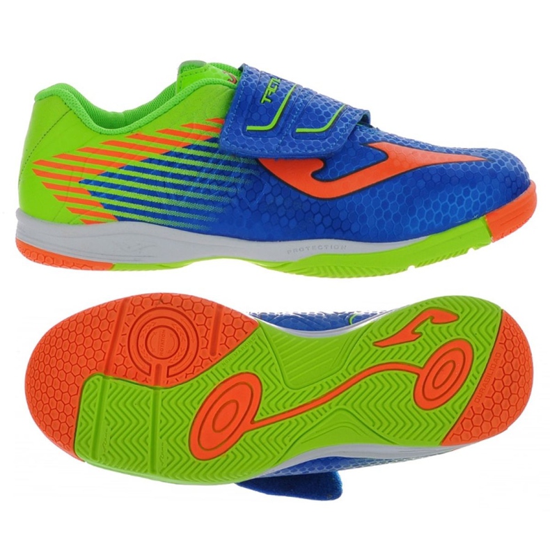 Hallenschuhe Joma Tactil In Jr TACW.804.IN orange blau