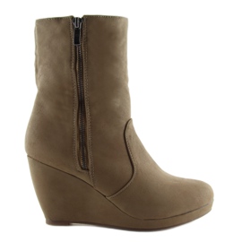 Stiefeletten 100-396 Khaki