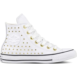 Converse Chuck Taylor All Star Leder Weißgold