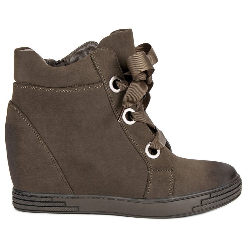 Dunkelgrüne VINCEZA Sneakers