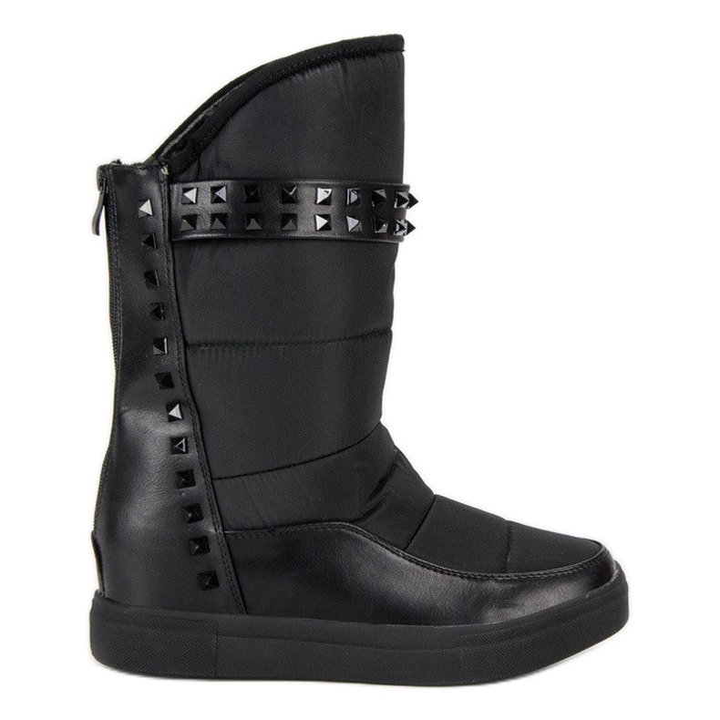 Seastar Schwarze Rock-Schneestiefel