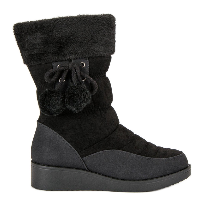 Seastar Schwarze Schneestiefel