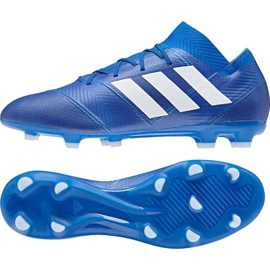 Adidas Nemeziz 18.2 Fg M DB2092 Fußballschuhe blau blau