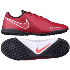 Nike Phantom Vsn Academy Tf M AO3223-606 Fußballschuhe mehrfarbig rot