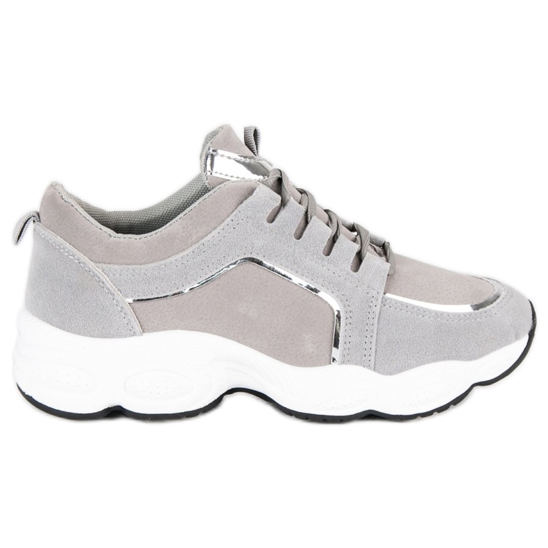 Vices Wildleder Sportschuhe Laster grau
