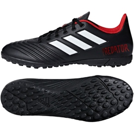 Adidas Predator Tango 18.4 Tf M DB2143 Fußballschuhe schwarz schwarz