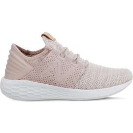 New Balance Frischer Schaum Cruz V2 stricken WCRUZKC2 Charm With White grau