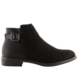 Schwarze Chelsea-Boots für Damen 3118 Black