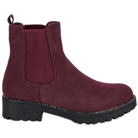 Seastar Lässige Jodhpur-Stiefel schwarz rot