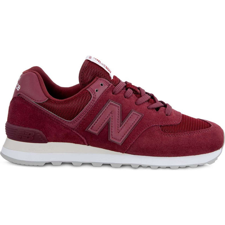 New Balance Ml574etd Burgund rot
