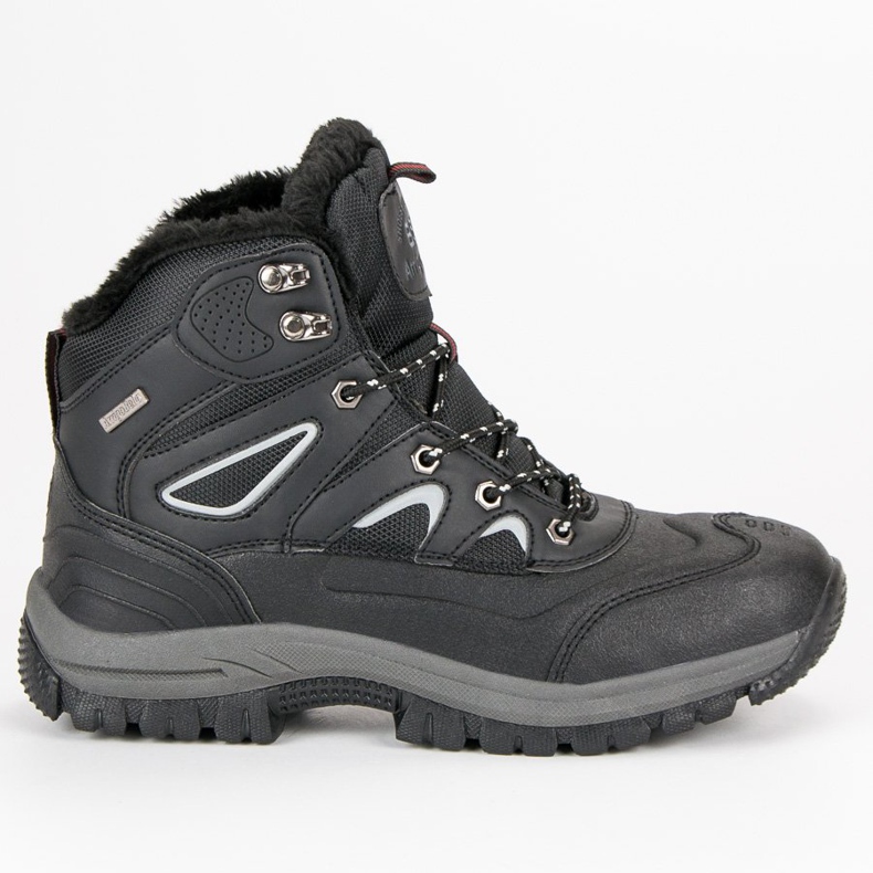 Arrigo Bello Herrenschuhe für den Winter schwarz