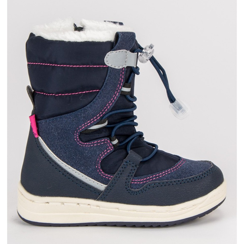 Arrigo Bello Warme Schneeschuhe blau