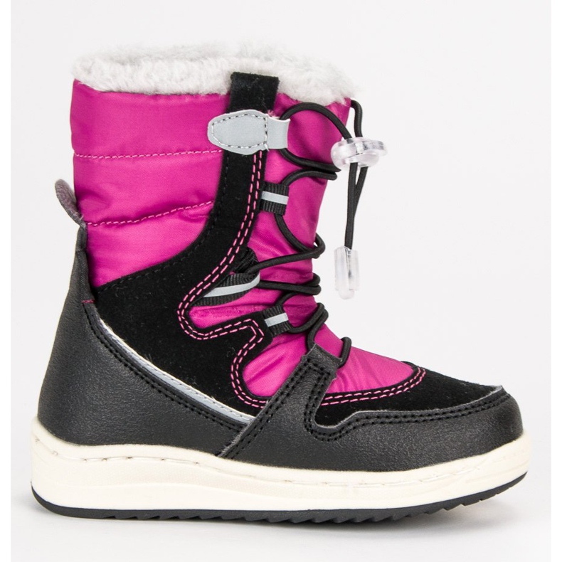 Arrigo Bello Warme Schneeschuhe rosa