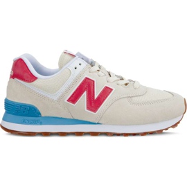 New Balance Wl574fla Sommerabend Alabaster Mit Pampelmuse braun mehrfarbig