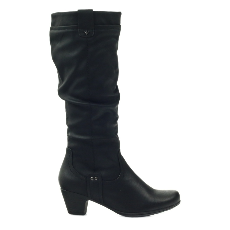 Schwarze Stiefel, super bequeme Aloeloe