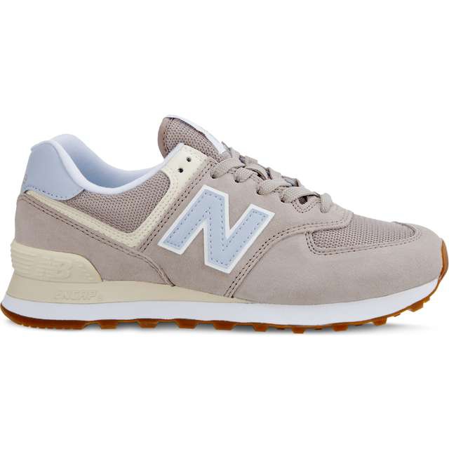 New Balance Wl574flc Summer Dusk Flat White mit Eisblau braun mehrfarbig