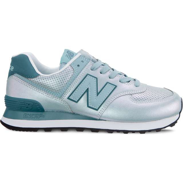 New Balance Wl574ksa Sheen Pack Mineral Salbei mit äußeren Banken grün