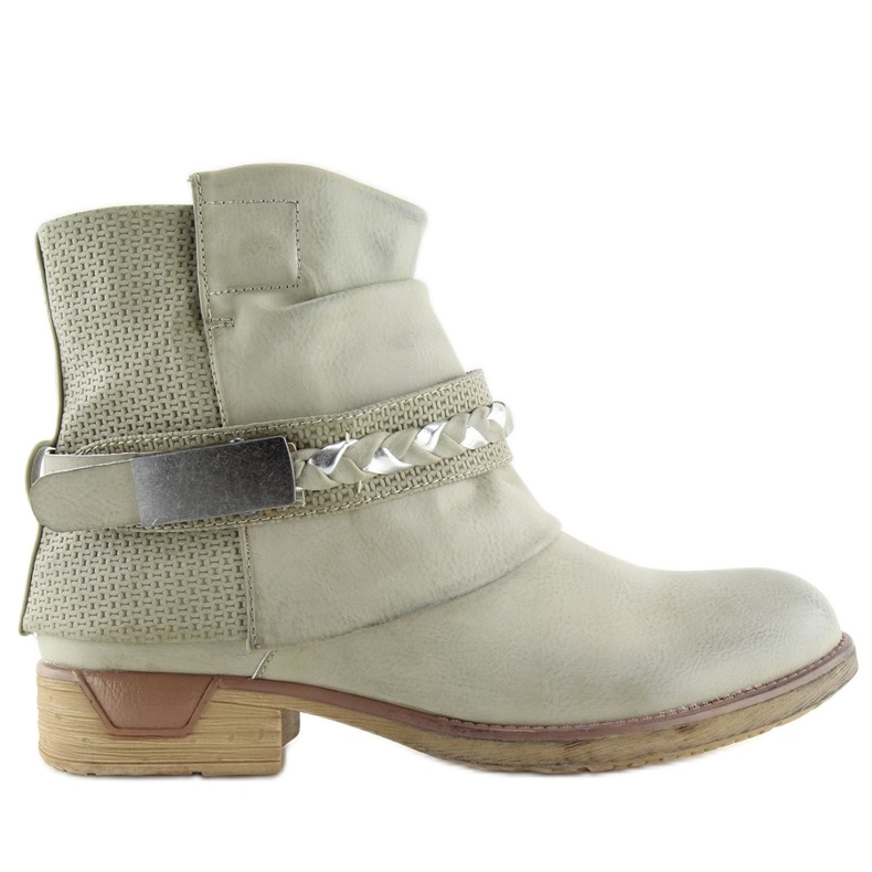 Grau Damen Stiefel grau 815-PA Grau
