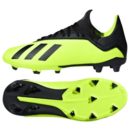 Adidas X 18.3 Fg Jr DB2418 Fußballschuhe mehrfarbig grün