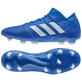 Adidas Nemeziz 18.1 FG M DB2080 Fußballschuhe blau