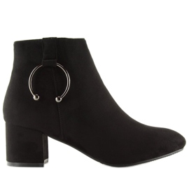 Schwarz PE192 Schwarze High Heels