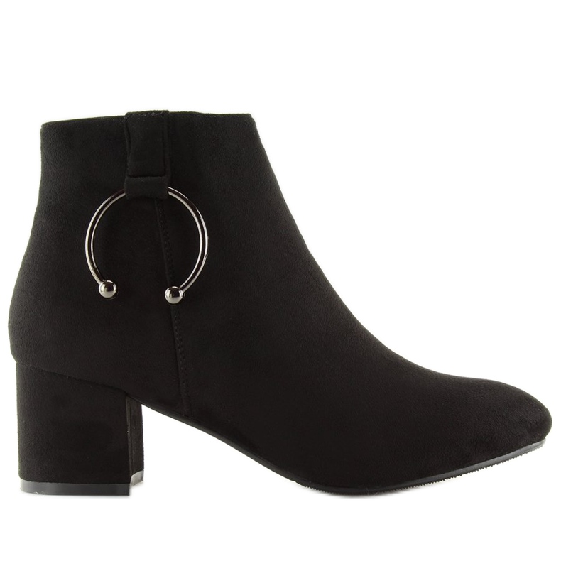 Schwarz PE192 Schwarze High Heels