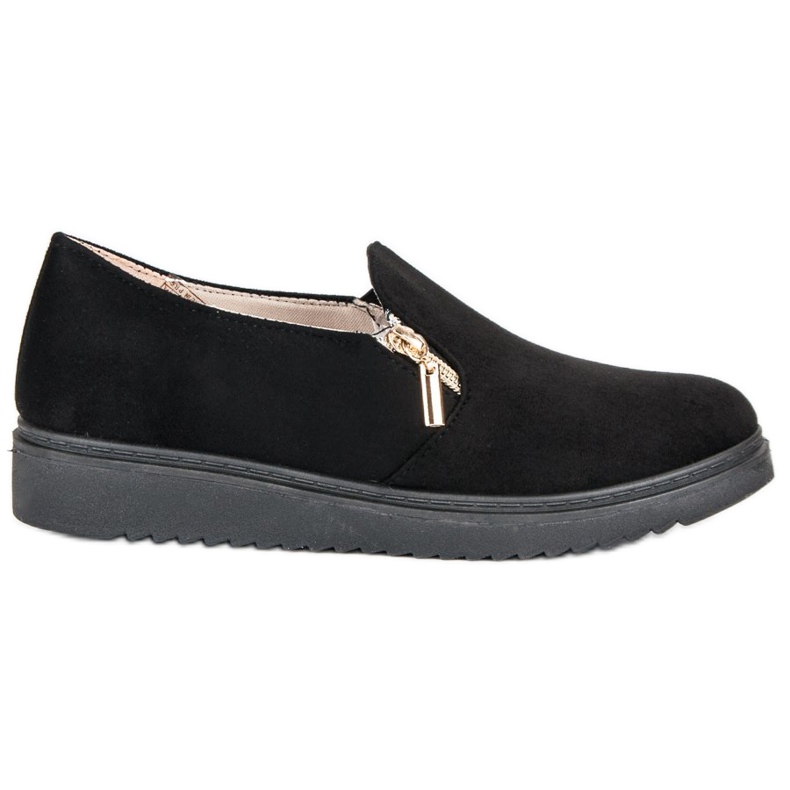 Sneakers aus Wildleder schwarz