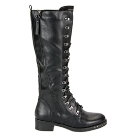 Seastar Schwarze Reitstiefel