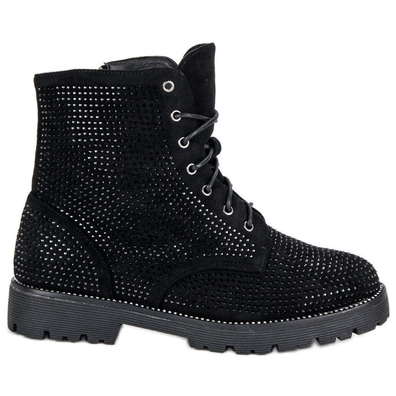 Seastar Modische Arbeiterstiefel schwarz