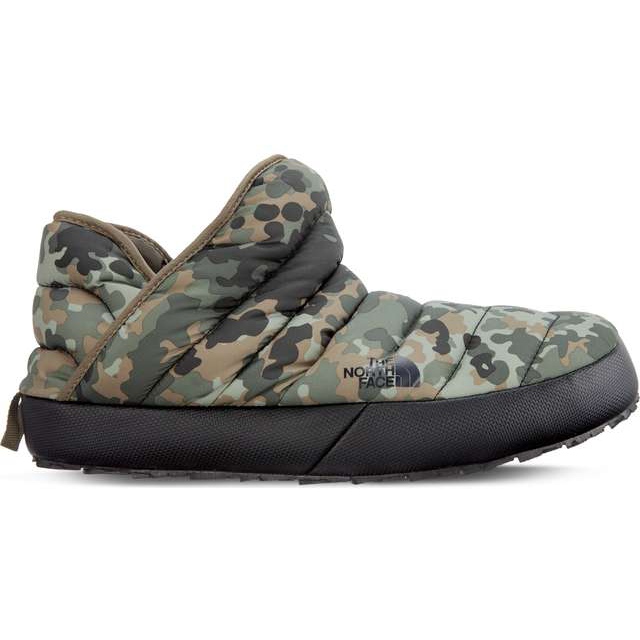 The North Face Thermoball Traction Bootie für Herren Tarmac Green Macrofleck-Druck Tumbleweed Green grün