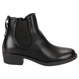 Groto Gogo Schwarze klassische Stiefel