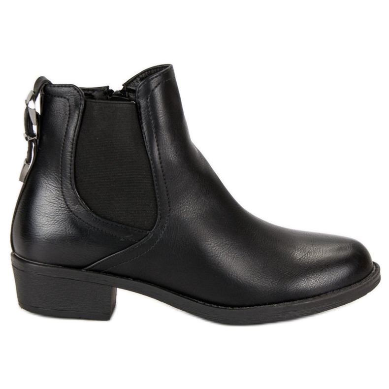 Groto Gogo Schwarze klassische Stiefel