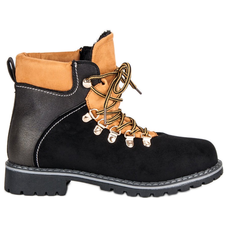 Schwarze Frauen-Trapper