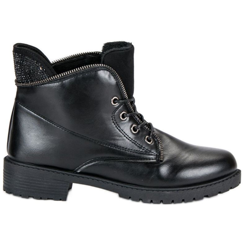 Balada Schwarze, gebundene Stiefel