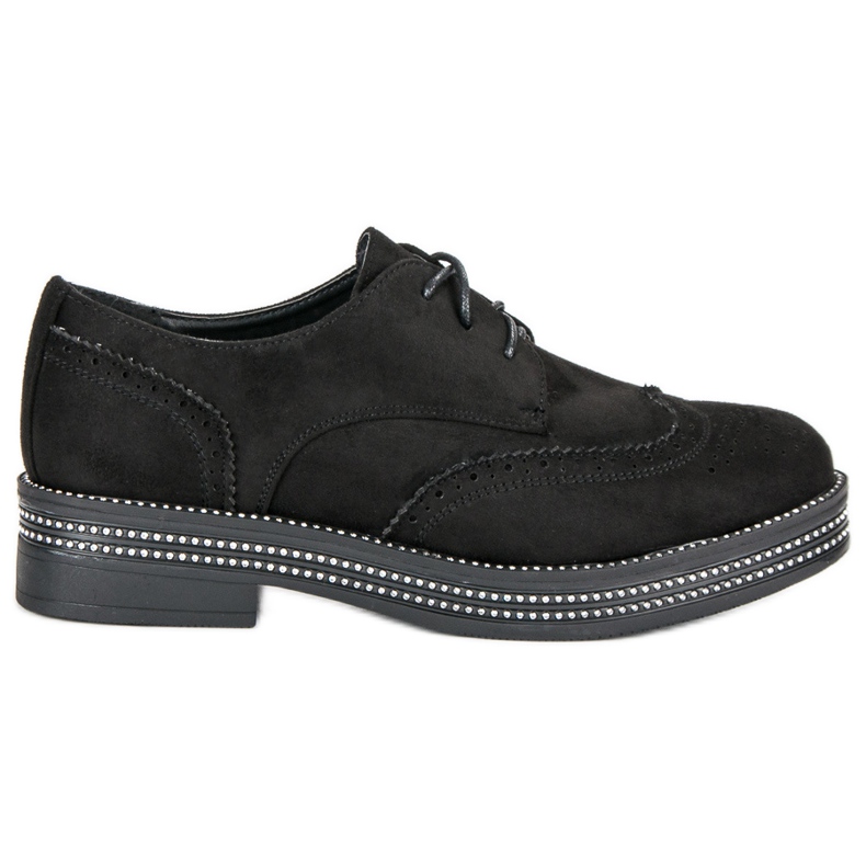 Seastar Modische Wildlederschuhe schwarz