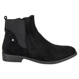 Groto Gogo Bequeme Jodhpur-Stiefel schwarz