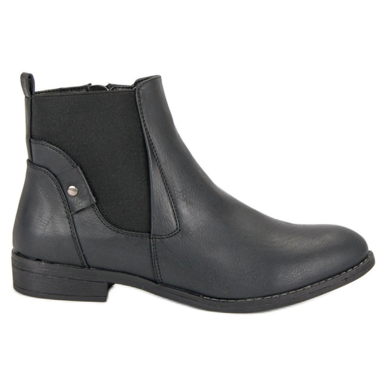 Groto Gogo Bequeme Booties Jodhpur-Stiefel schwarz