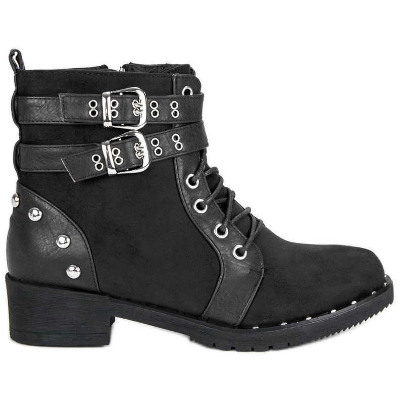 Clowse Modische Arbeitsstiefel schwarz